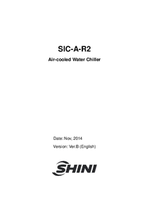 Preview SIC-A-R2-CFC-free-Refrigerant-Air-cooled-Water-Chiller-Ver.B