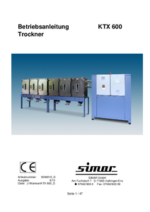 Preview Bedienungsanleitung KTX 600