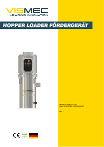 Preview Bedienungsanleitung für Vismec Fördergeräte