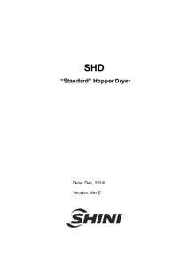 Übersicht Shini Hopper Dryer 