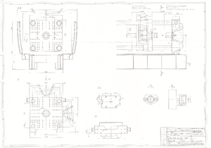 Übersicht Spritzgießmaschine Engel 600 Tonnen