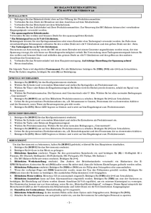 Preview MC Balance Kurzanleitung