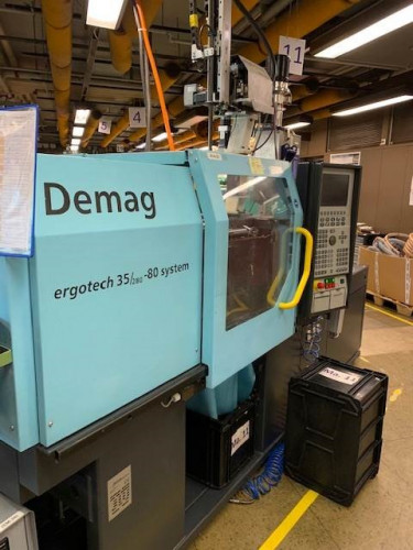 used injection molding machine Demag
