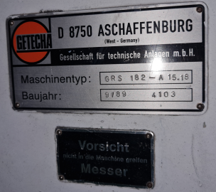 Sehen Sie hier wie lange eine GETECHA Schneidemühle laufen kann. Das sogar im 2-Schicht Betrieb. Unser Kunde hat dieser jetzt mal ein neues Sieb gegönnt.
