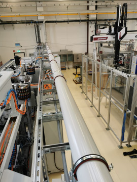 Material Absaugleitung zur Big Bag Station Firma Lechner