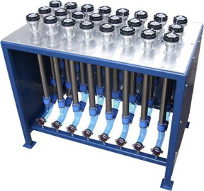dome table for centralized conveying system