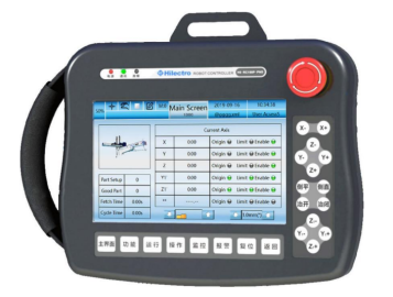 H5 Intuitives Control-Panel
• 7,0-Zoll-Touchscreen
• Eigene Stromversorgung
• Ergonomisches Design für einfache Bedienung
• Steuerungsoberfläche aus eigener Entwicklung
• Intuitiver Aufbau des Teachprogramms
• Frei programmierbar durch benutzerdefinierte und 
segmentierte Unterprogrammfunktionen
• Perfekt integrierbar mit der Plattform
unserer Spritzgießmaschinen