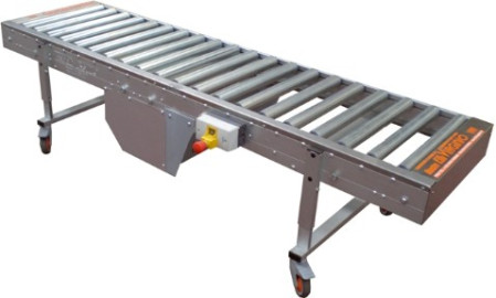 Roller conveyor belts