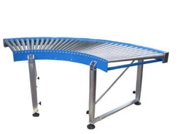 Roller conveyor belts