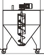 Mischer für Materialsilo