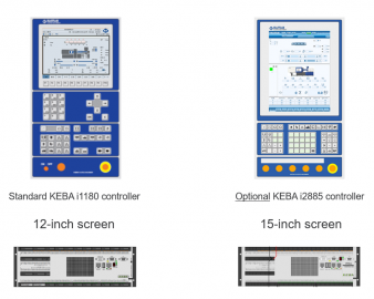 Felhasználóbarát panel nagy képernyővel és új felhasználói felülettel. Digitális EtherCAT buszrendszer, rugalmas bővítés az IO bővítő modulon keresztül