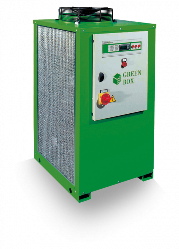 Air cooled industrial water oil chillers
