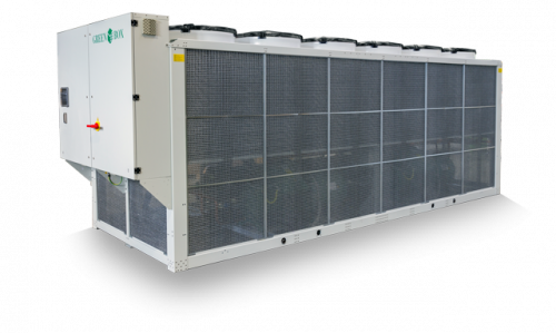 Modular air-cooled centralized refrigeration 