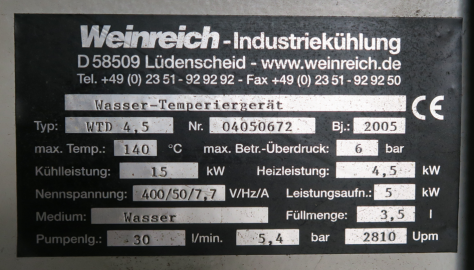 Temperiergerät