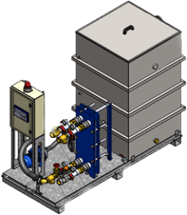 Tank mit 1000 l