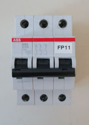Automatic circuit breaker C50 S203/C50- 400V FP11