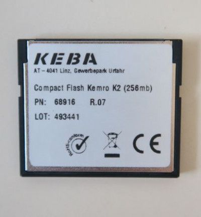 KEBA Compact Flash Karte 256MB