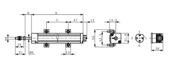 Novotechnik LWH 300